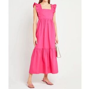 NWT O.P.T. Passion Dress in Hot Pink Size Medium 100% Cotton